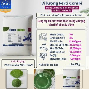 Phân Bón Vi Lượng Chelate Tổng Hợp Ferticombi